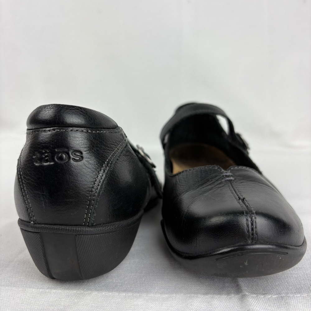 Taos Womens Mary Jane Ta Dah Shoes Size 40 EU/9 US Black Comfort Leather Casual - Picture 6 of 17